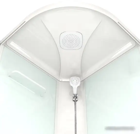 Душевая кабина Domani-Spa Delight 110 High 100x100 (матовое стекло/белый) - фото товара