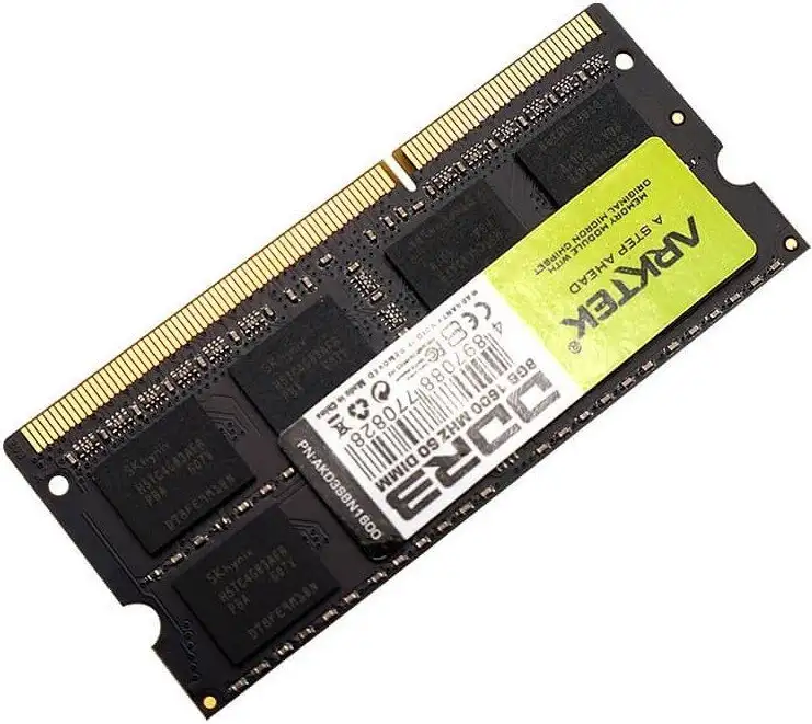 Оперативная память Arktek 8ГБ DDR3 SODIMM 1600 МГц AKD3S8N1600 – фото товара