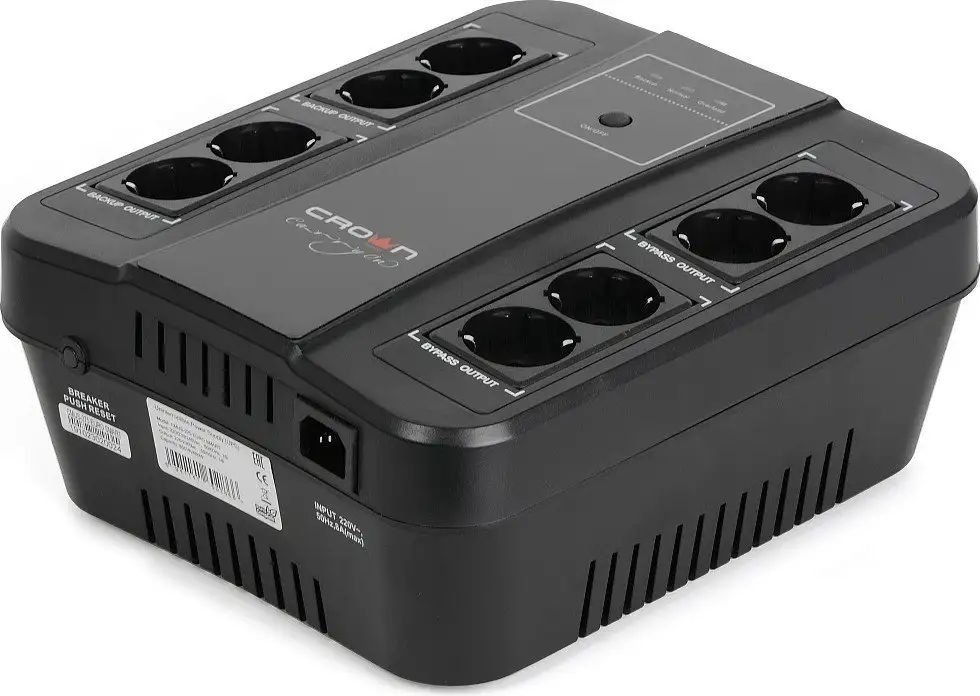Источник бесперебойного питания CrownMicro Smart CMUS-275 Euro – фото товара