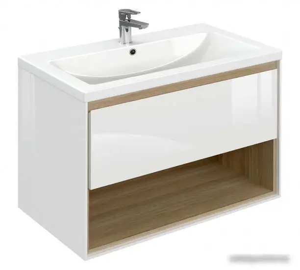 Cersanit Тумба под умывальник Louna 80 SP-SZ-LOU-CO80/Wh – фото товара