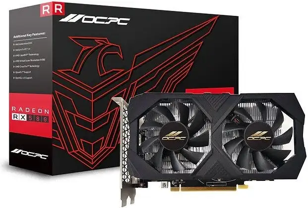 Видеокарта OCPC Radeon RX 580 8GB GDDR5 XR OCVARX580G8XR – фото товара
