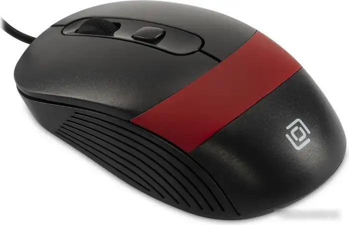 Мышь Oklick 310M (черный/красный) – фото товара
