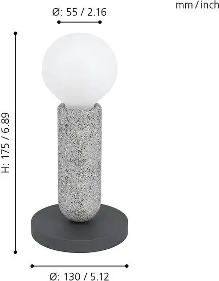 Настольная лампа Eglo Giaconecchia 39835 – фото товара