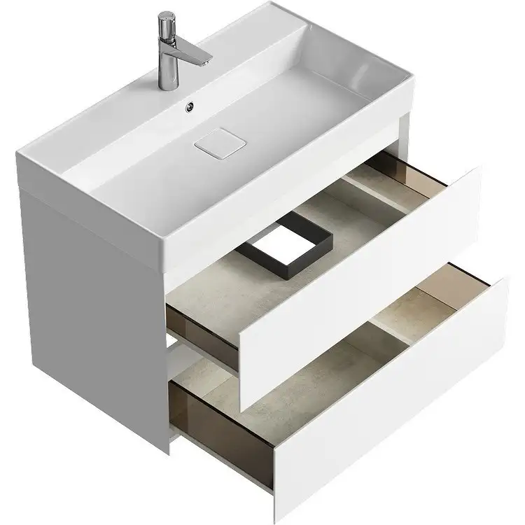 Aqwella Тумба с умывальником Geometria GE01082WM + Вилис 800 4610119205126 – фото товара