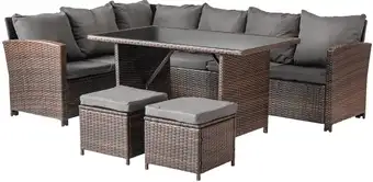 Обеденная группа Sundays SFS 019 (коричневый) – изображение в каталоге