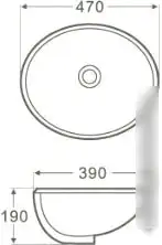 Умывальник WeltWasser Deilbach 6022 - фото товара