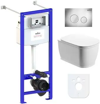 Унитаз Lavinia Boho Relfix Bell Pro Rimless 6 в 1 77050126 - изображение в каталоге