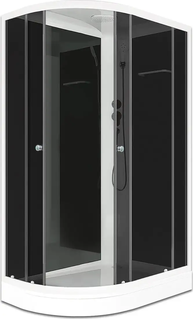 Душевая кабина Domani-Spa Delight Slim 128 R 120x80 DS01DS128RLBT00 - фото товара