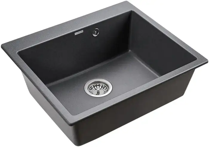 Кухонная мойка Paulmark Kante PM106052-DG - фото товара