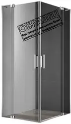 Душевой уголок Cezares SLIDER-AH-2-80/90-90/100-GRIGIO-GM