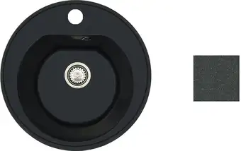 Кухонная мойка БелЭворс Traffic (антрацит, без сифона) - изображение в каталоге