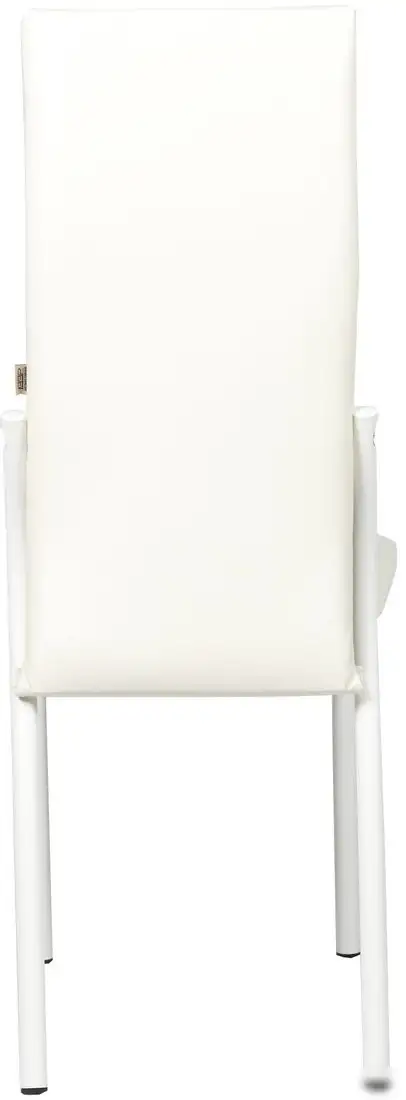 Стул ВВР Прага (белый/белый, экокожа)