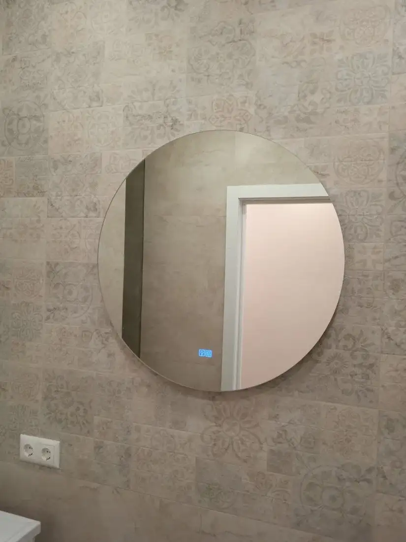 Пекам Зеркало Ring Fly-sp 80x80 ringFly-80x80sp (с подсветкой и подогревом, с сенсором на прикосновение) – фото товара