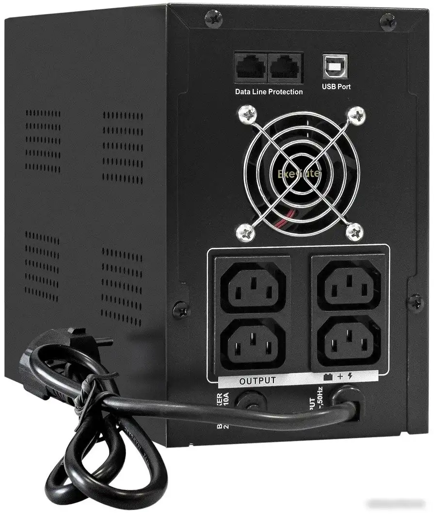 Источник бесперебойного питания ExeGate SpecialPro Smart LLB-2000.LCD.AVR.4C13.RJ.USB EX292631RUS – фото товара