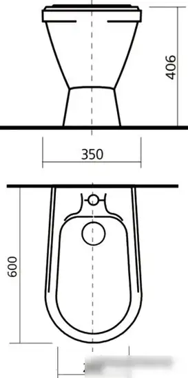 Биде Sanita Самарское SMRSABI01 - фото товара