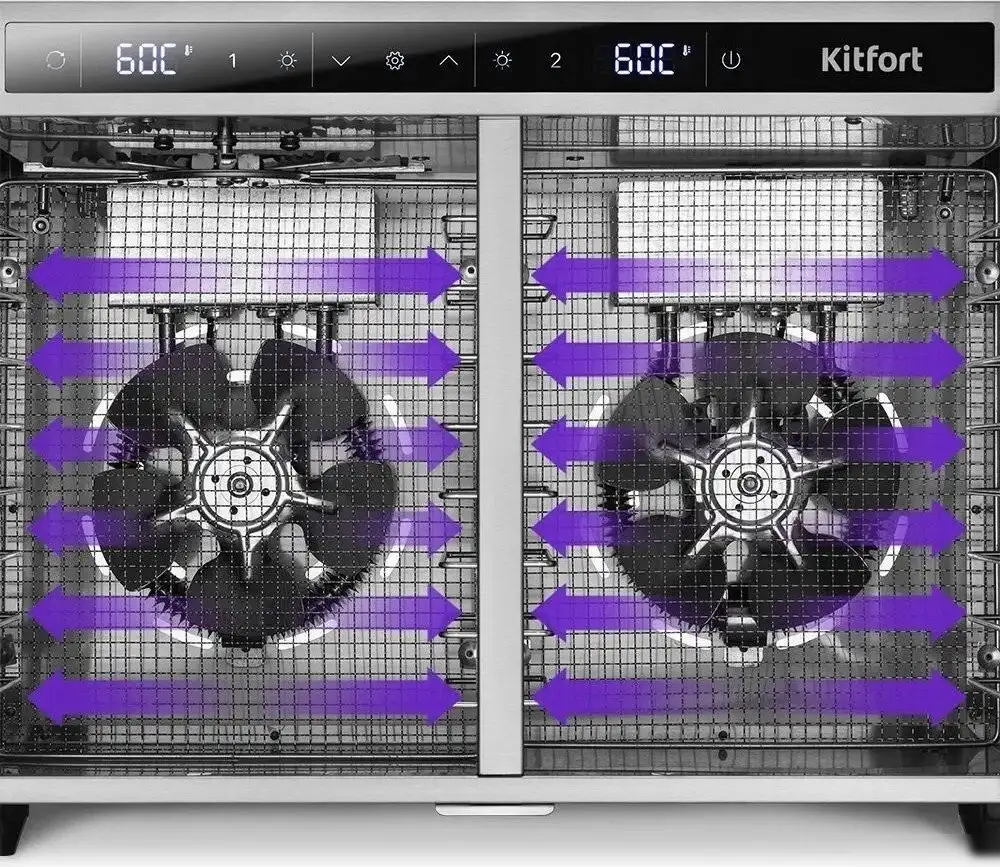 Сушилка для овощей и фруктов Kitfort KT-4936 - фото товара