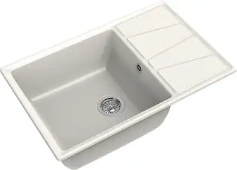 Кухонная мойка GranFest GF-V-780L (белый) - изображение в каталоге
