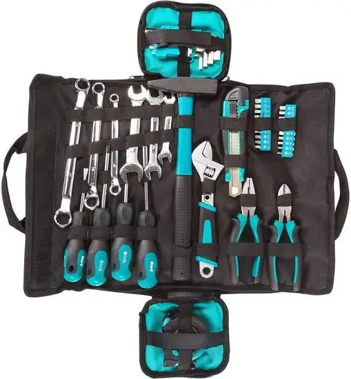 Универсальный набор инструментов Bort BTK-45 (45 предметов) – фото товара