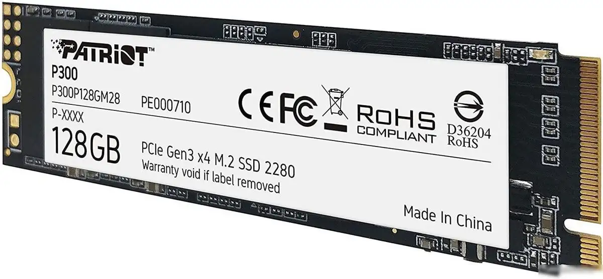 SSD Patriot P300 128GB P300P128GM28 – фото товара
