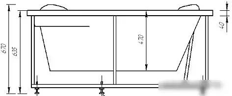 Ванна Aquatek Галатея 135x135 - фото товара