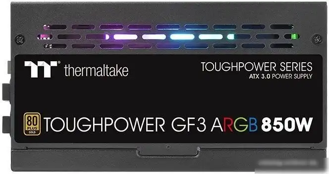 Блок питания Thermaltake Toughpower GF3 ARGB 850W Gold TT Premium Edition PS-TPD-0850F4FAGE-1 – фото товара
