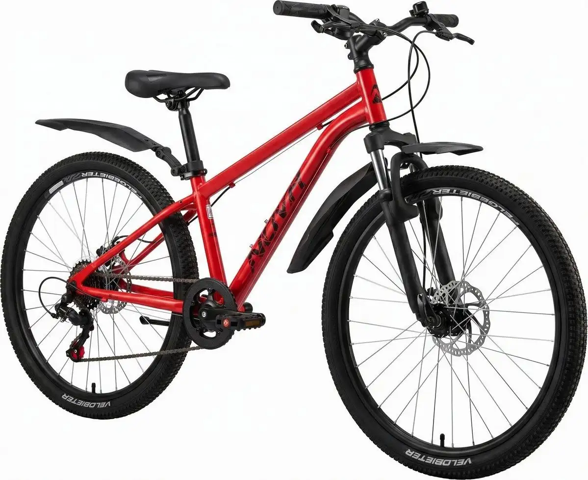 Детский велосипед Novatrack Battler 24 24SHD.BATTLER.12RD6 (красный) – фото товара
