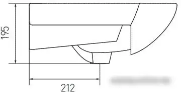 Умывальник Акватон Смайл 80 81x45 [1WH207783] - фото товара
