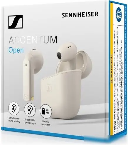 Наушники Sennheiser Accentum Open (бежевый) – фото товара