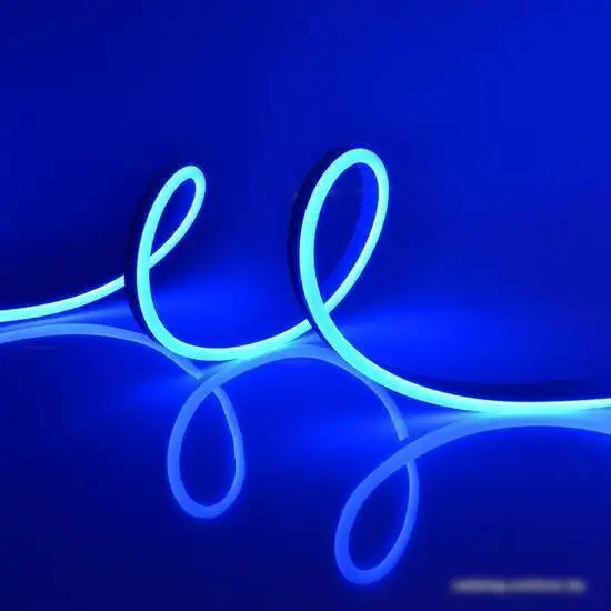 Гибкий неон Uniel ULS-N21-2835-120LED/m-8mm-IP67-220V-8W/m-50M-BLUE – фото товара