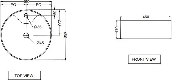 Умывальник Jaquar JDS JDS-WHT-25935 - фото товара