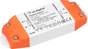 Блок питания Arlight ARV-SP-12030-PFC 039230 – изображение в каталоге