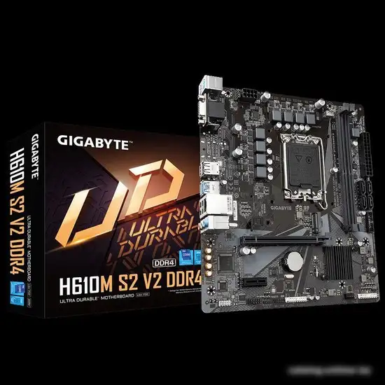 Материнская плата Gigabyte H610M S2 V2 DDR4 (rev. 1.0) – фото товара