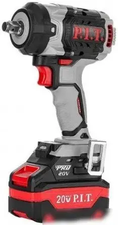 Гайковерт P.I.T. PIW20H-600A/2 (с 2-мя АКБ, кейс) – фото товара