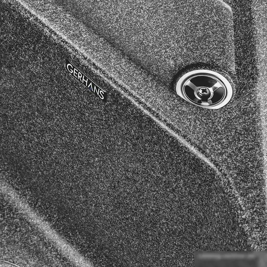 Кухонная мойка Gerhans E08 (графит) - фото товара