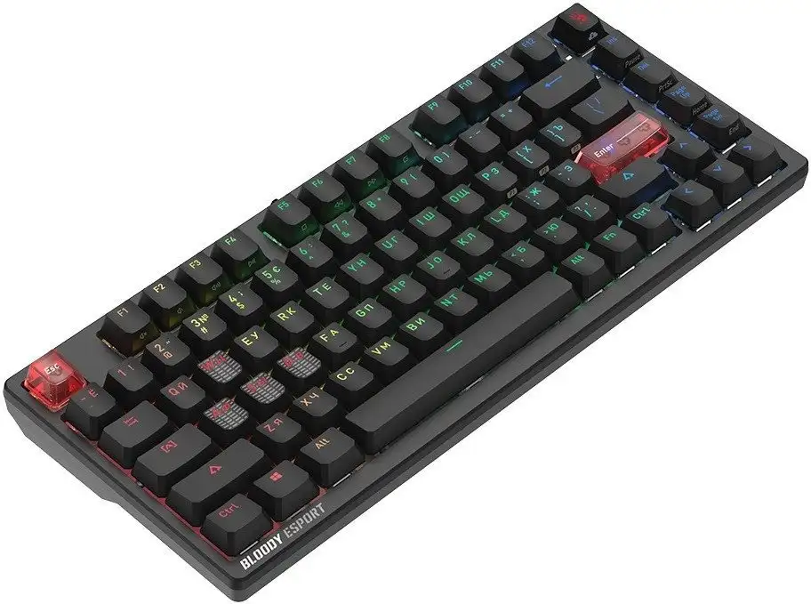Клавиатура A4Tech Bloody MS76 (черный) – фото товара