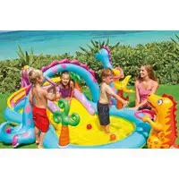 Надувной бассейн Intex игровой центр Dinoland (57135) – фото товара