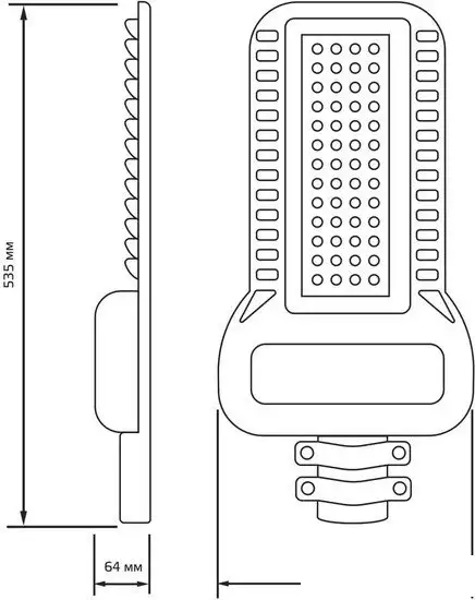 Уличный прожектор Gauss Qplus 629535315