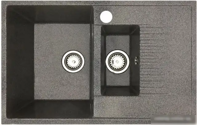 Кухонная мойка БелЭворс Forma L + смеситель W74004-9 + дозатор L405-1 (серый/сатин) - фото товара