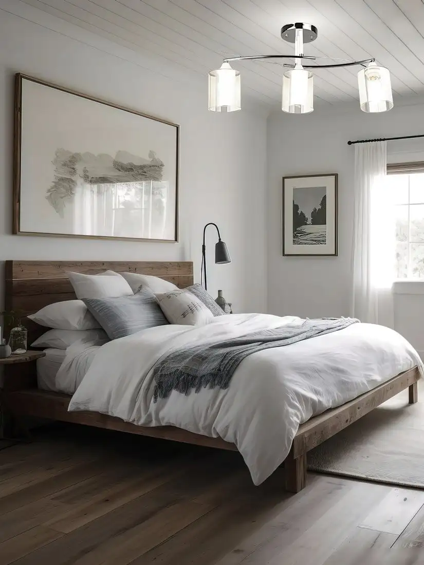 Люстра средней высоты Aitin Pro НПБ 02-3x60-101 K2352/3 (хром/белый) – фото товара