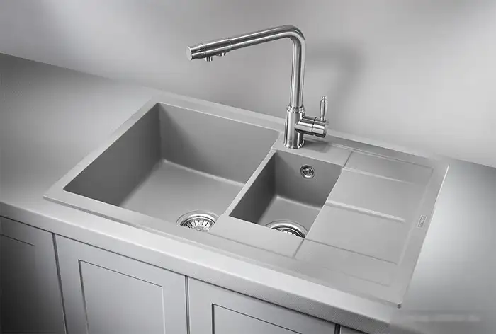 Кухонная мойка Granula GR-7802 (алюминиум) - фото товара