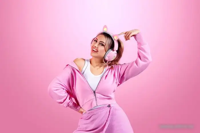 Наушники Razer Kraken Kitty V2 Pro (розовый) – фото товара