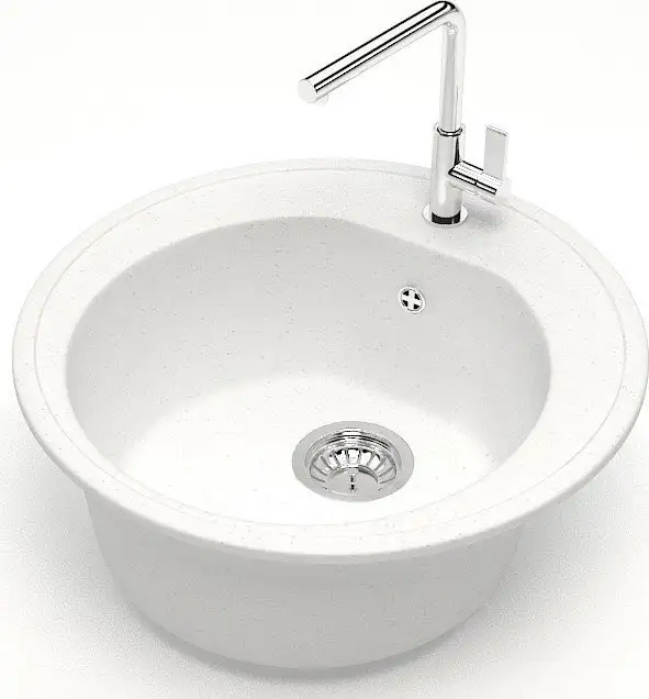 Кухонная мойка MARRBAXX Карельский камень 3/G31 F003G031 (белый) - фото товара