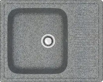 Кухонная мойка MARRBAXX Карельский камень 15/Q8 F015Q008 (темно-серый) - изображение в каталоге