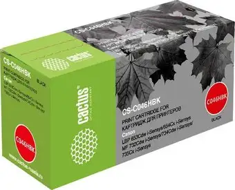 Картридж CACTUS CS-C046HBK (аналог Canon 046BK) – изображение в каталоге