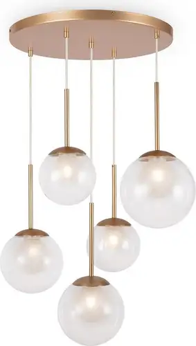 Подвесная люстра Maytoni Basic form MOD521PL-05G – изображение в каталоге