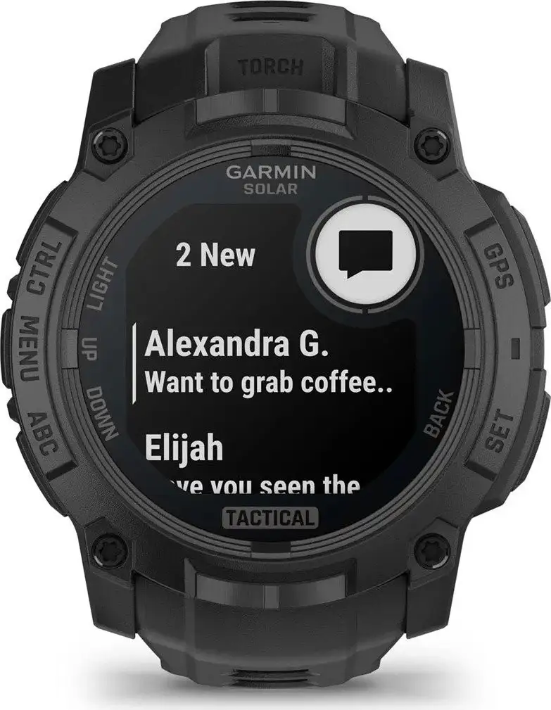 Умные часы Garmin Instinct 3 Solar Tactical Edition 50 мм (черный) – фото товара