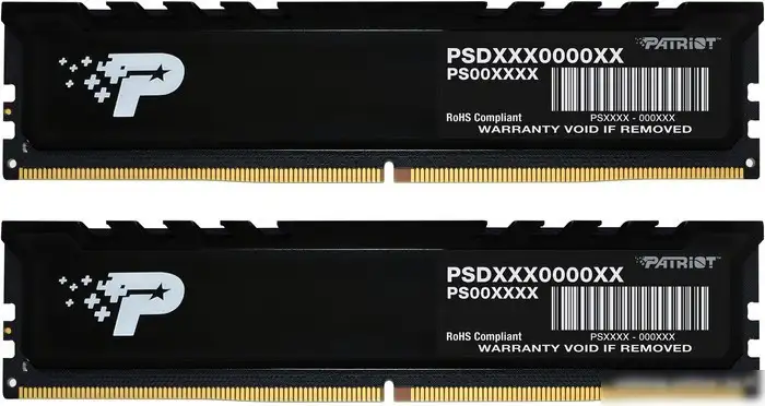Оперативная память Patriot Signature Premium 2x32ГБ DDR5 4800МГц PSP564G4800KH1