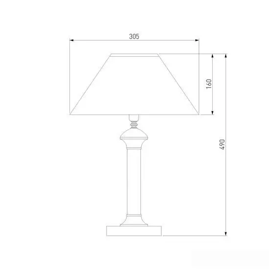 Настольная лампа Евросвет 008