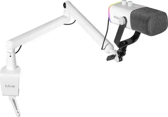 Проводной микрофон FIFINE TAM8 (белый) – фото товара