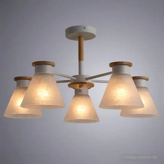 Люстра средней высоты Arte Lamp Tyler A1031PL-5WH – фото товара
